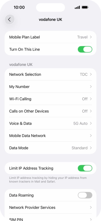 Press the indicator next to Press the indicator next to