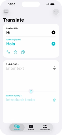 Press the full screen icon. Press the full screen icon.
