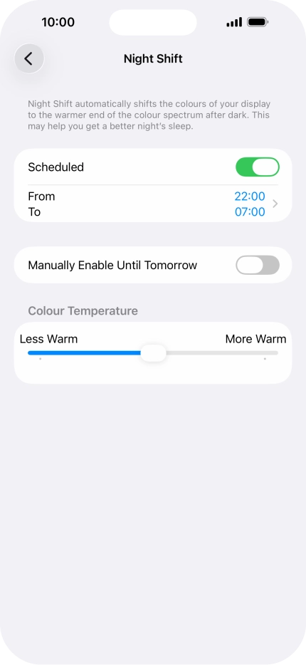 Press the indicator next to Press the indicator next to
