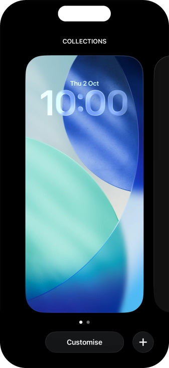 Press the add icon. Press the add icon.