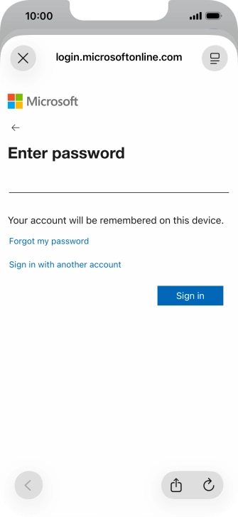 Press Sign in. Press Sign in.