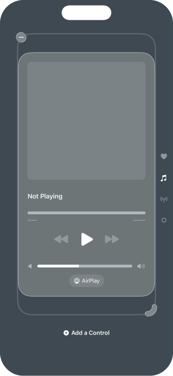 Press the remove icon on the required Control Centre page to remove it from Control Centre. Press the remove icon on the required Control Centre page to remove it from Control Centre.