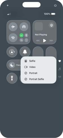 Press and hold the required function to see more actions. Press and hold the required function to see more actions.