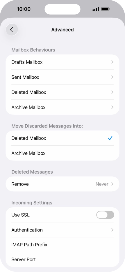 Press the indicator next to Press the indicator next to