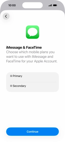 Press the required price plan. Press the required price plan.