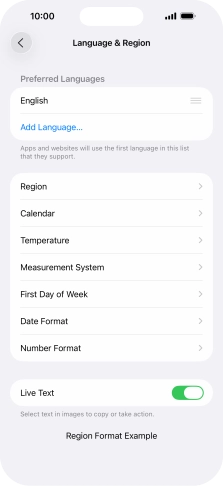Press Add Language.... Press Add Language....