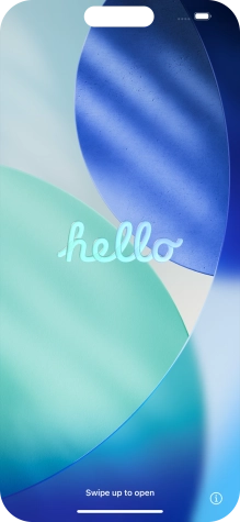 Slide your finger upwards starting from the bottom of the screen. Slide your finger upwards starting from the bottom of the screen.