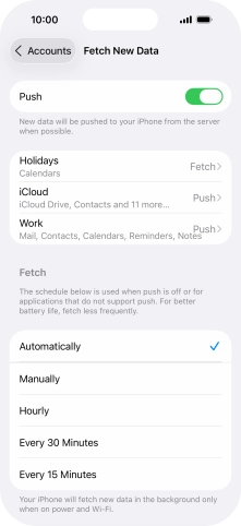 Press the indicator next to Press the indicator next to