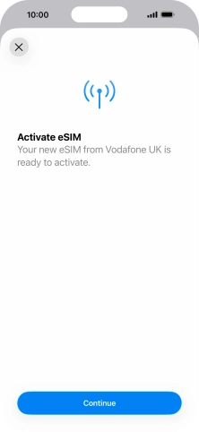 Press Continue. Press Continue.