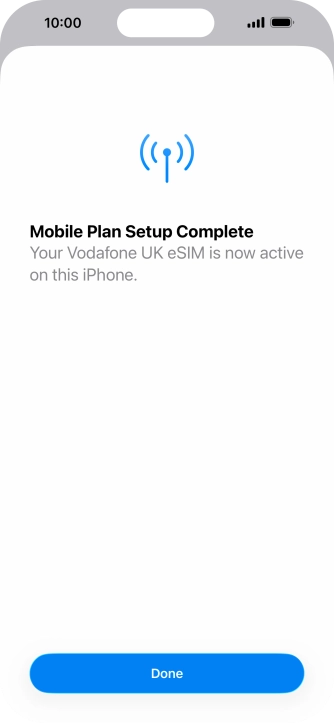 Press Done. Press Done.