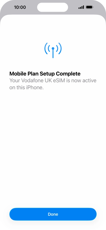 Press Done. Press Done.