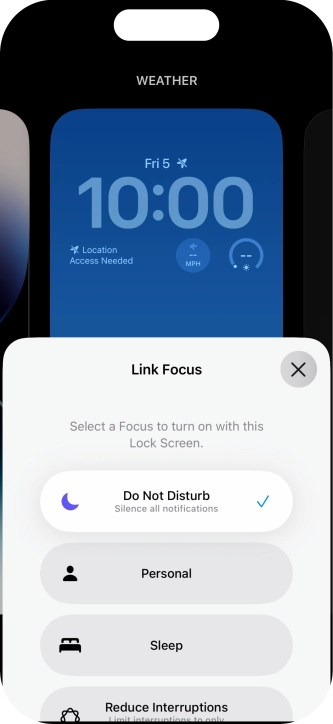 Press the close icon. Press the close icon.
