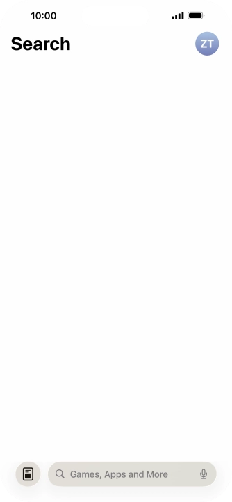 Press the search field and key in the name or subject of the required app. Press the search field and key in the name or subject of the required app.