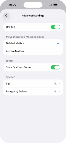 Press the indicator next to Press the indicator next to