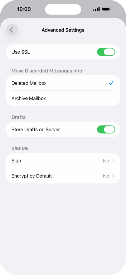 Press the indicator next to Press the indicator next to