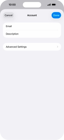 Press Advanced Settings. Press Advanced Settings.