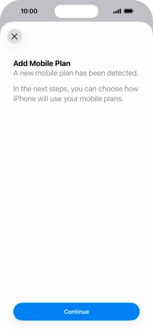 Press Continue. Press Continue.