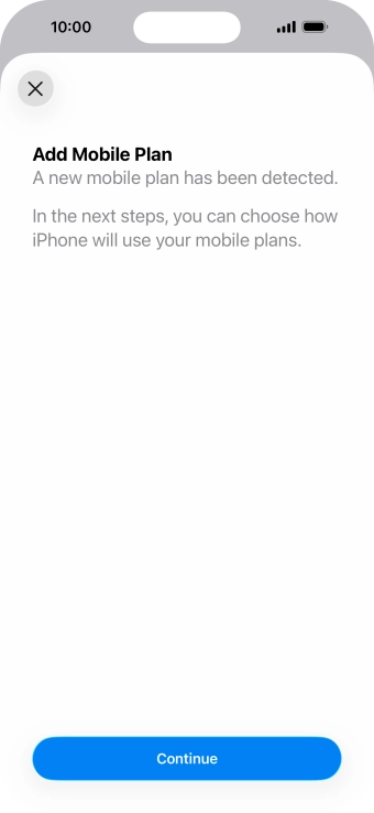 Press Continue. Press Continue.