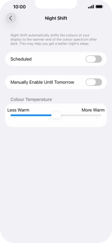 Press the indicator next to Press the indicator next to