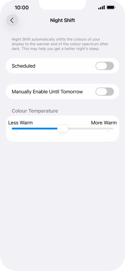 Press the indicator next to Press the indicator next to