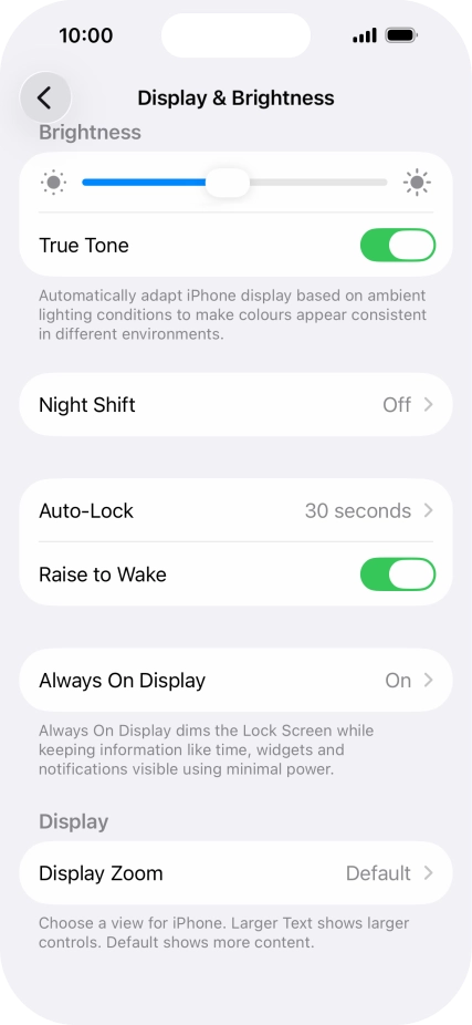 Press the indicator next to Press the indicator next to