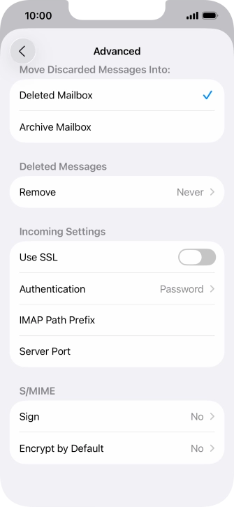 Press the indicator next to Press the indicator next to