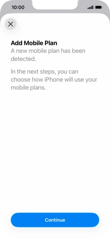 Press Continue. Press Continue.