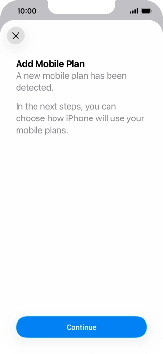 Press Continue. Press Continue.