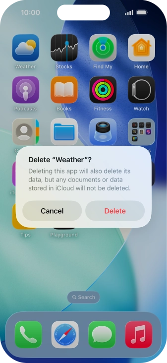 Press Delete. Press Delete.
