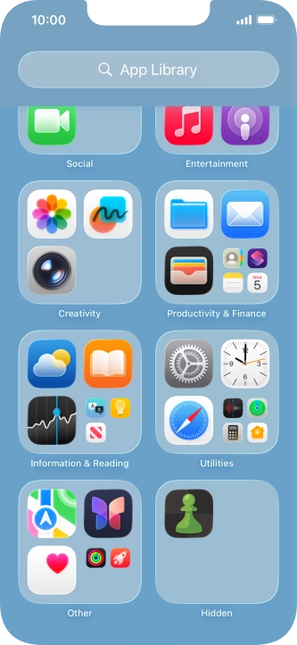 Press and hold the required app. Press and hold the required app.