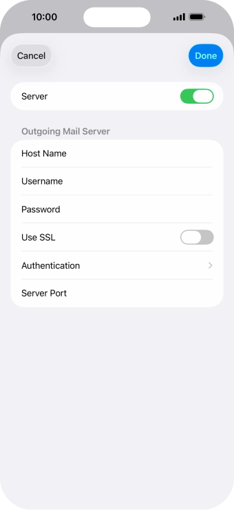 Press the indicator next to Press the indicator next to