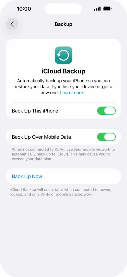 Press the indicator next to Press the indicator next to