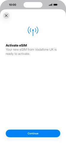 Press Continue. Press Continue.