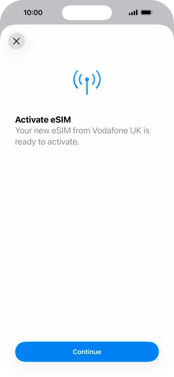 Press Continue. Press Continue.