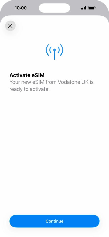 Press Continue. Press Continue.