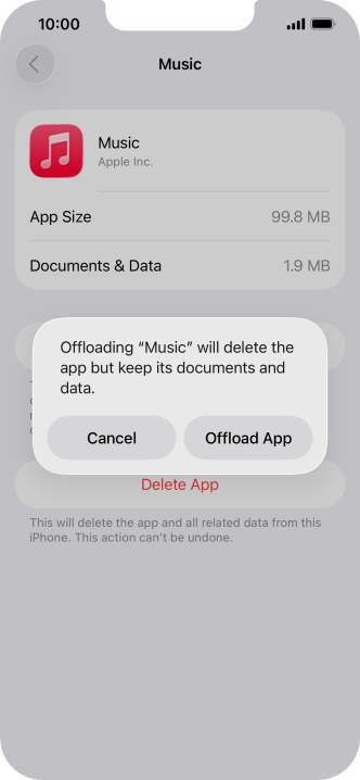 Press Offload App. Press Offload App.