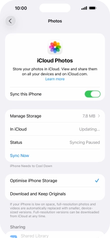 Press the indicator next to Press the indicator next to
