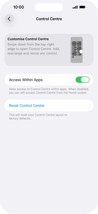 Press the indicator next to Press the indicator next to