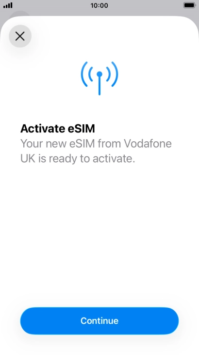 Press Continue. Press Continue.