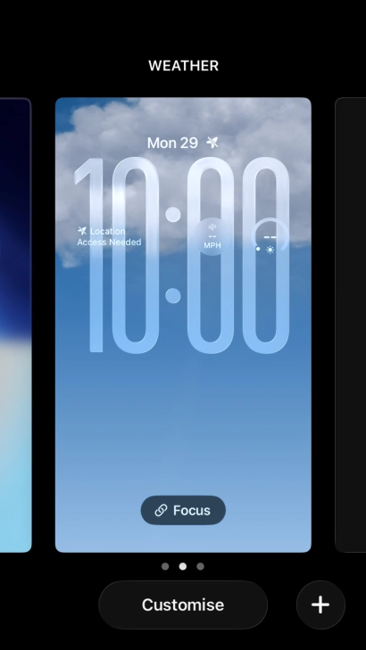 Press Focus. Press Focus.