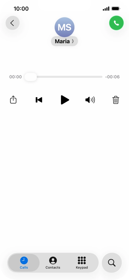 Press the play icon. Press the play icon.