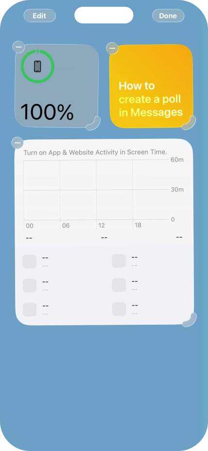 Press Edit. Press Edit.