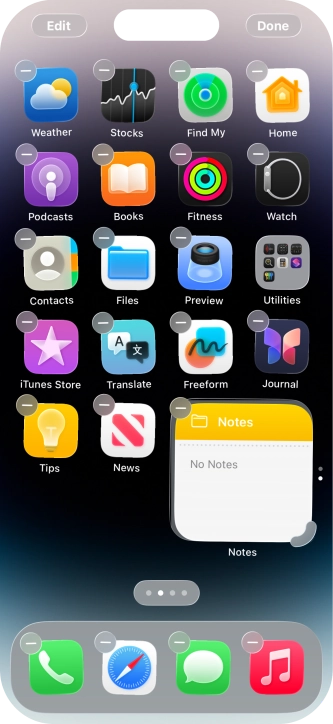 Press Done. Press Done.