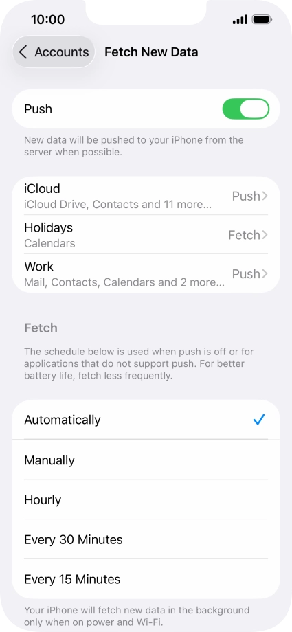 Press the indicator next to Press the indicator next to