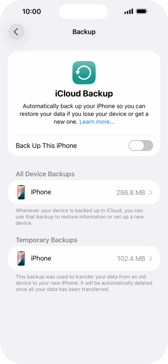 Press the indicator next to Press the indicator next to