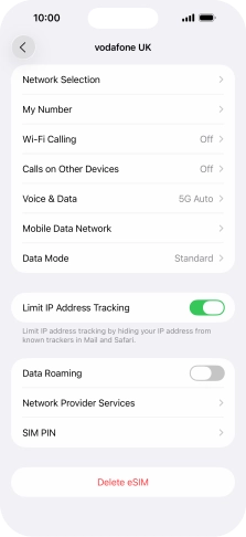 Press Delete eSIM and follow the instructions on the screen to delete your eSIM. Press Delete eSIM and follow the instructions on the screen to delete your eSIM.