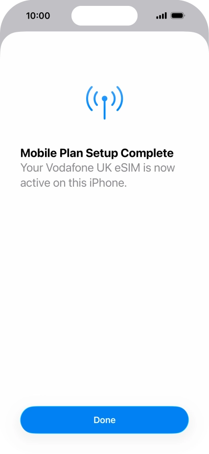 Press Done. Press Done.