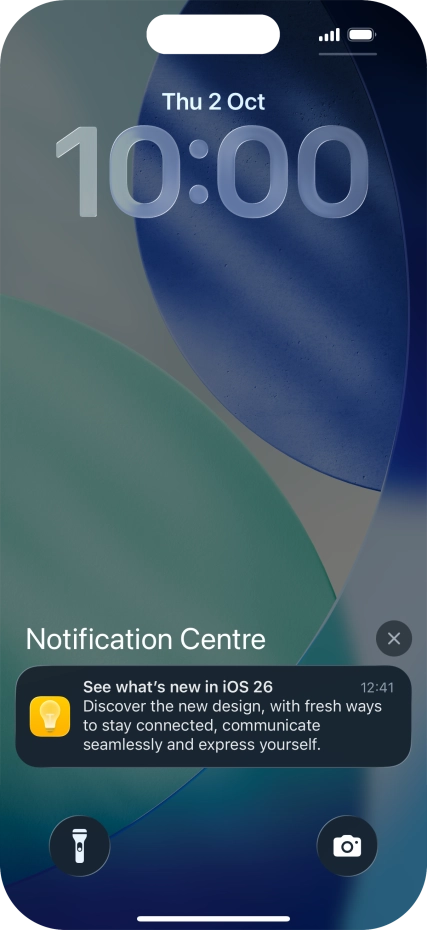 Press the required notification and follow the instructions on the screen to use the selected function. Press the required notification and follow the instructions on the screen to use the selected function.