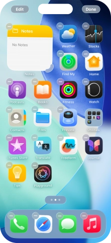 Press Done. Press Done.