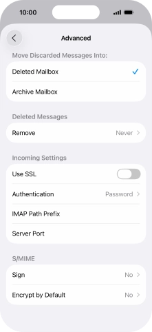 Press the indicator next to Press the indicator next to